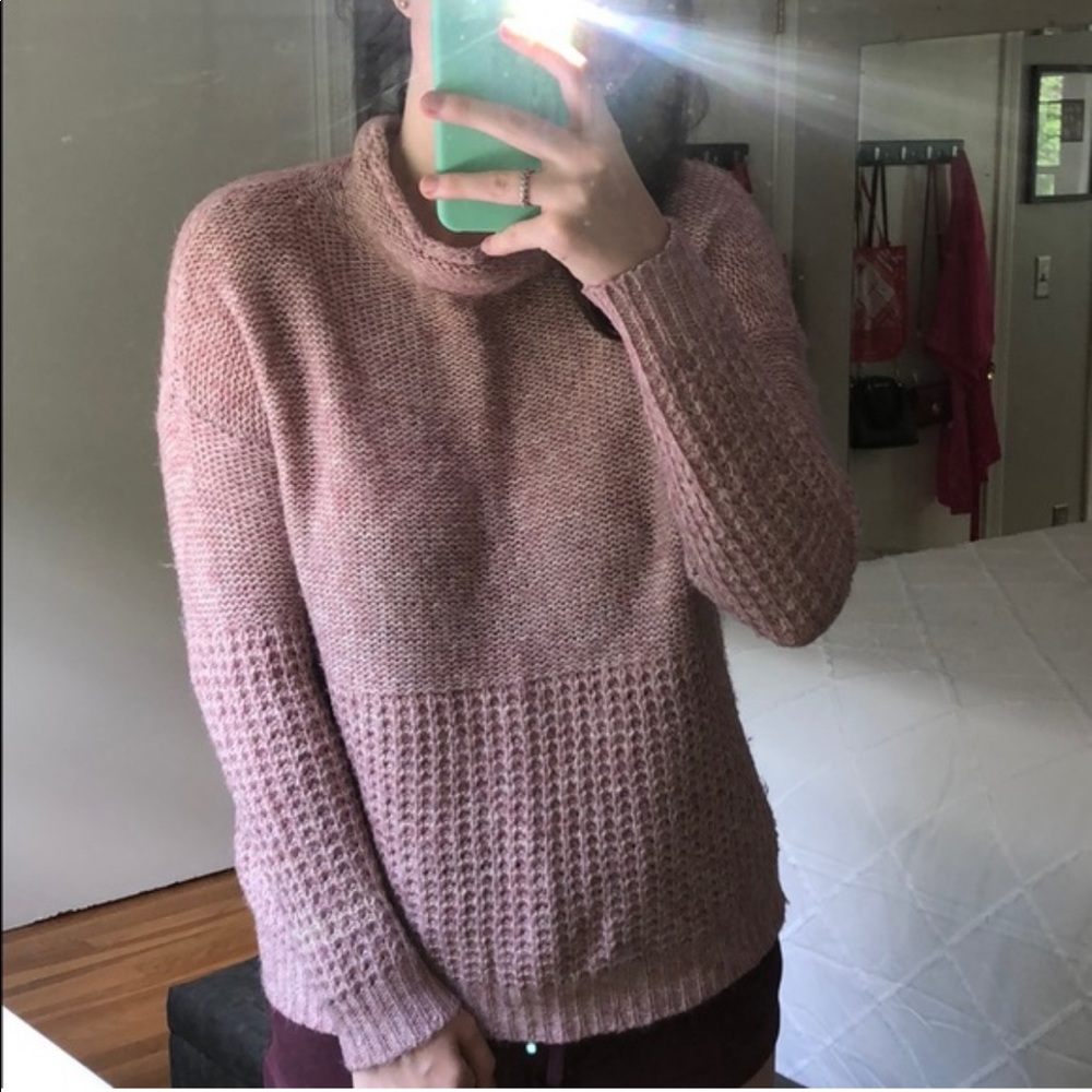 Pink sweater